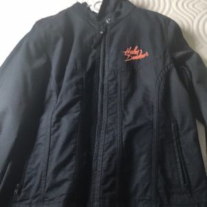 Harley Davidson black lightweight jacket